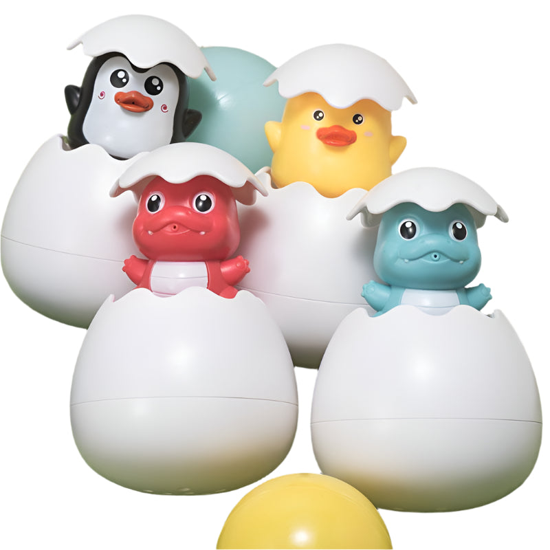 SplashEgg brinquedo de banho | Torne a hora do banho numa aventura alegre - Estimula o jogo criativo e a diversão
