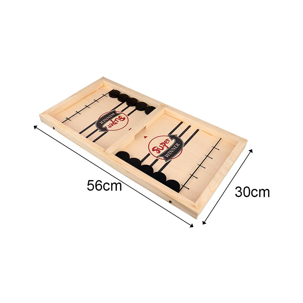 Slam Shot | Gioco di hockey in legno per famiglie - Gioco di reazione