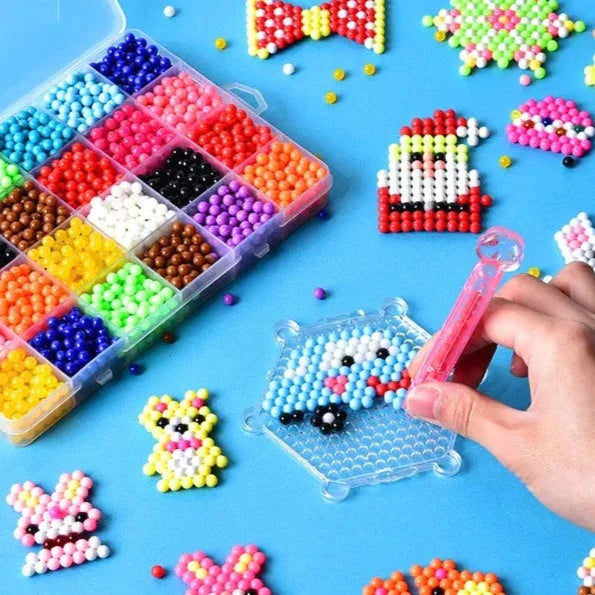 Spritzige Perle | Umfangreiches klassisches Wasserperlen-Set - Fördert kreatives Spielen und Hand-Augen-Koordination