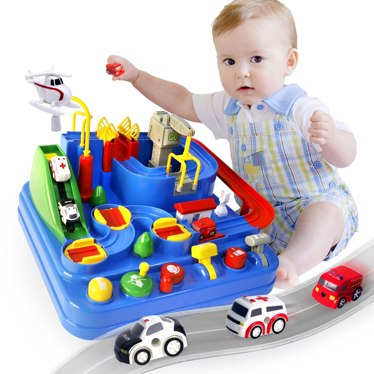 Äventyrstävling Banan | Träna Ditt Barns Hjärna - Pedagogisk Racerbana