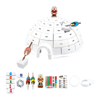 Thumbnail for Igloo Bricks | Bevrijd je innerlijke vreugde met dit pinguïn bordspel! - Stimuleert plezier en strategisch denken