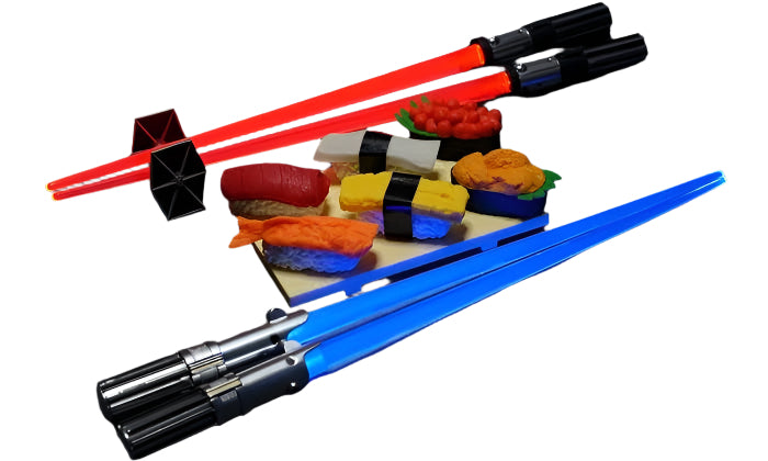 Valomiekka syömäpuikot | Luova ja hauska tapa syödä - Edistää ruokailun iloa ja motorisia taitoja